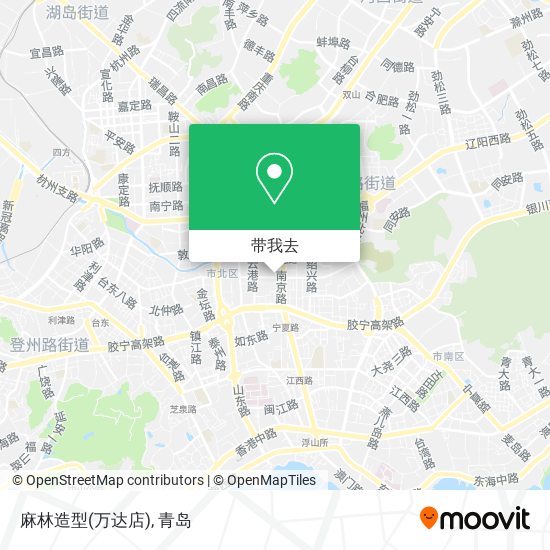 麻林造型(万达店)地图