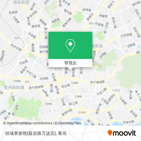 丝域养发馆(延吉路万达店)地图