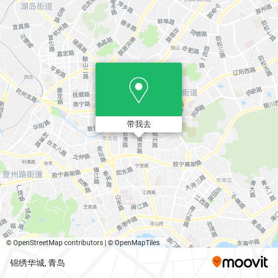 锦绣华城地图