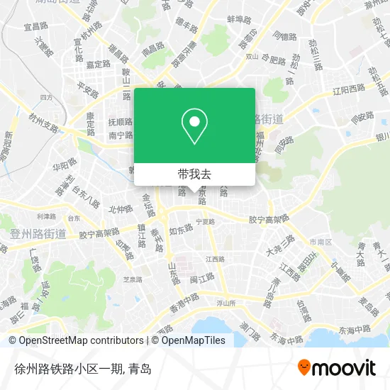 徐州路铁路小区一期地图