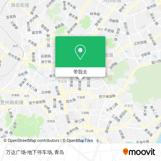 万达广场-地下停车场地图