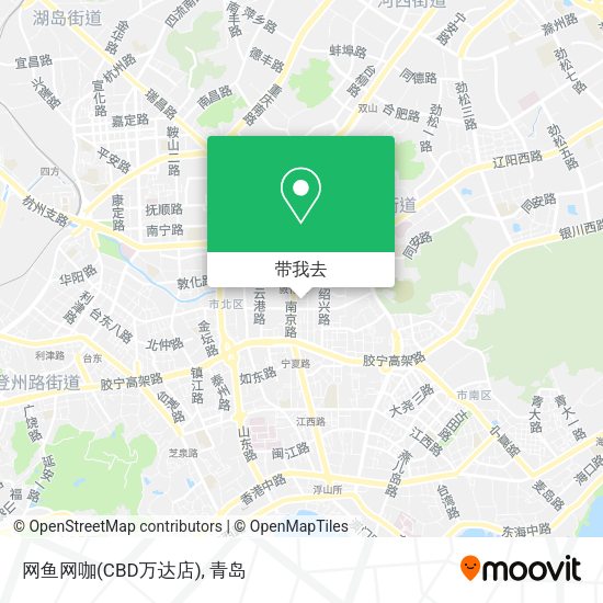 网鱼网咖(CBD万达店)地图