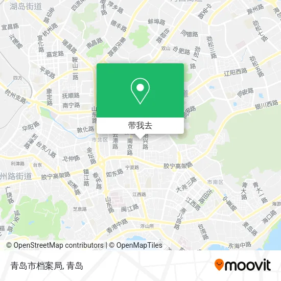 青岛市档案局地图