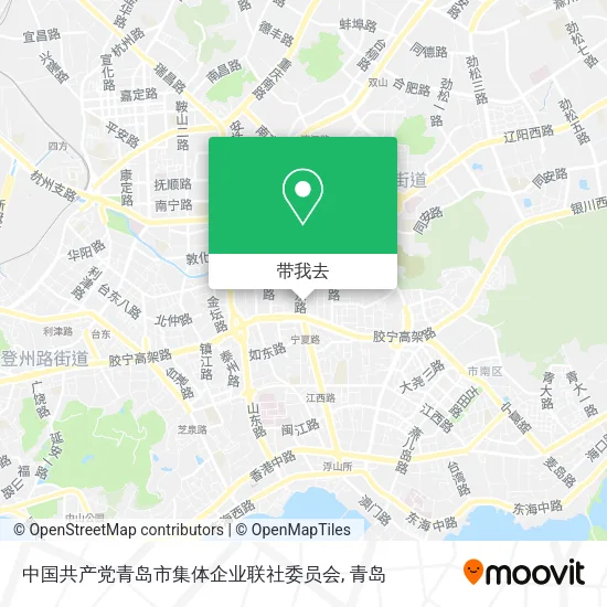中国共产党青岛市集体企业联社委员会地图