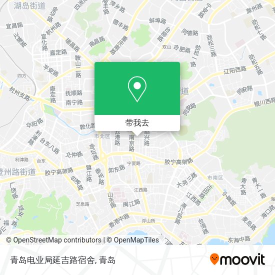 青岛电业局延吉路宿舍地图