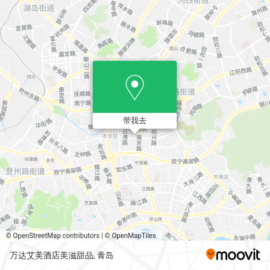 万达艾美酒店美滋甜品地图