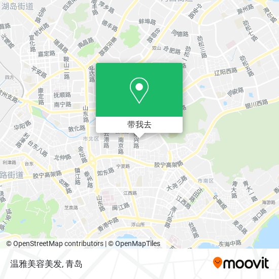 温雅美容美发地图