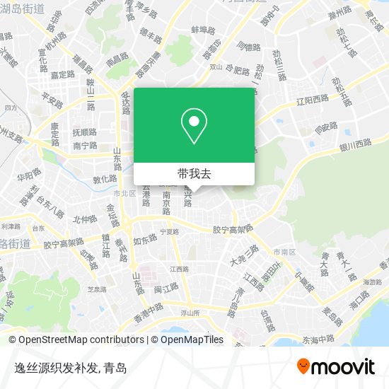 逸丝源织发补发地图