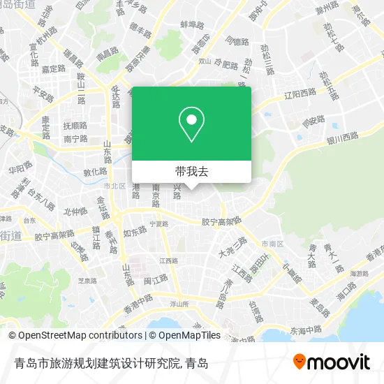 青岛市旅游规划建筑设计研究院地图