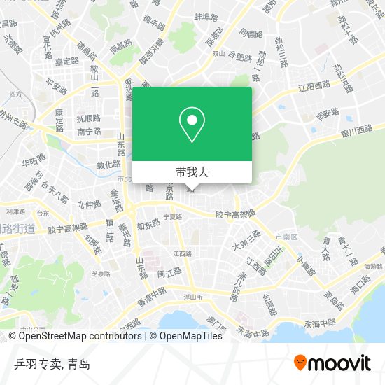 乒羽专卖地图