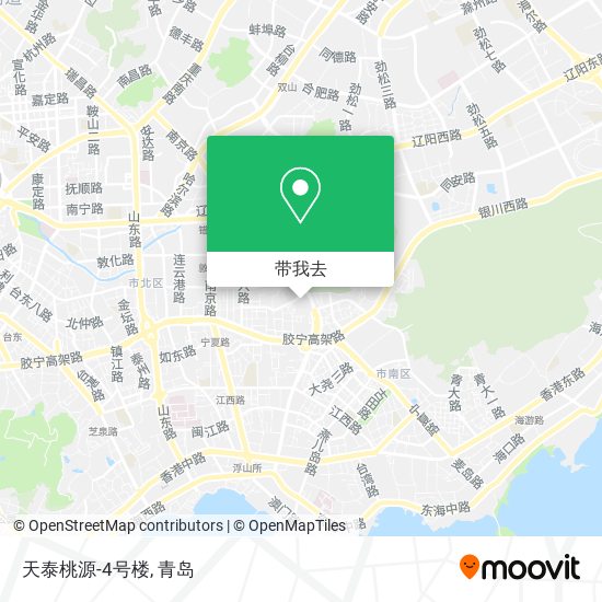 天泰桃源-4号楼地图