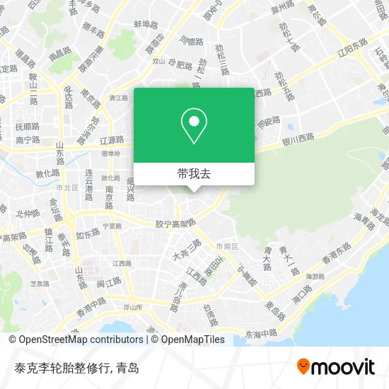 泰克李轮胎整修行地图