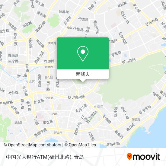 中国光大银行ATM(福州北路)地图
