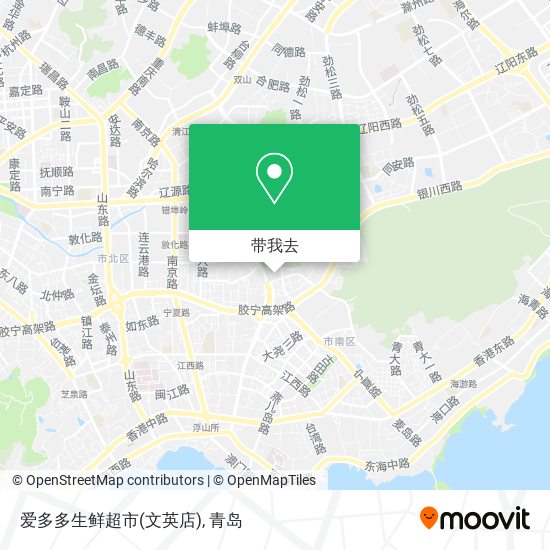 爱多多生鲜超市(文英店)地图