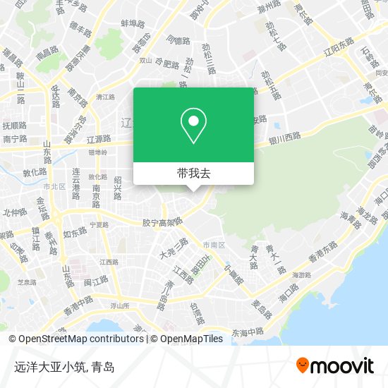 远洋大亚小筑地图