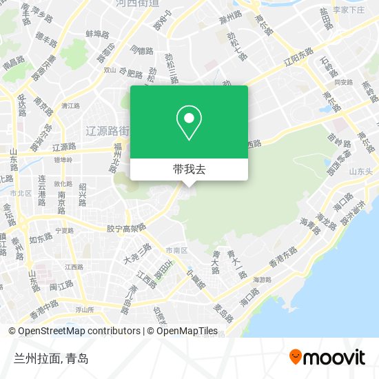 兰州拉面地图