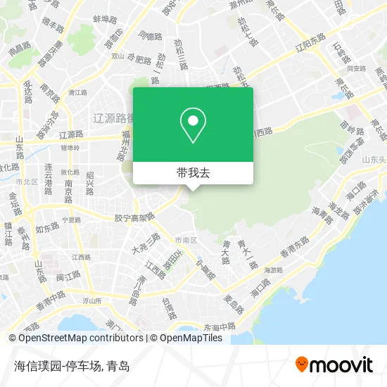 海信璞园-停车场地图