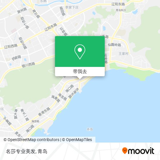 名莎专业美发地图