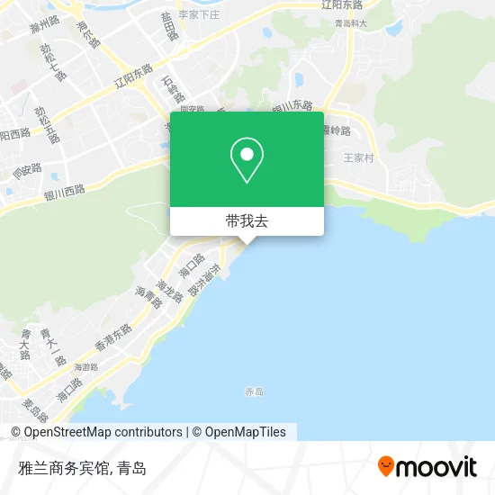 雅兰商务宾馆地图