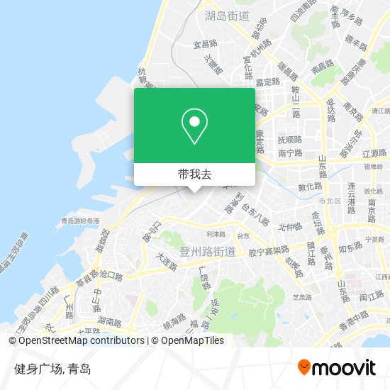 健身广场地图
