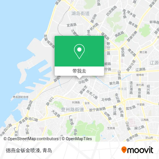 德燕金钣金喷漆地图