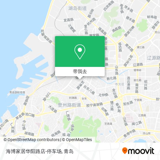 海博家居华阳路店-停车场地图