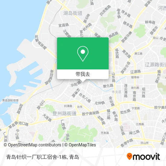 青岛针织一厂职工宿舍-1栋地图