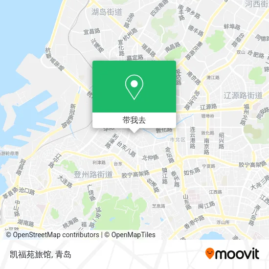 凯福苑旅馆地图