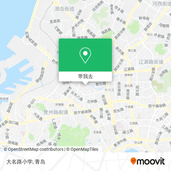 大名路小学地图