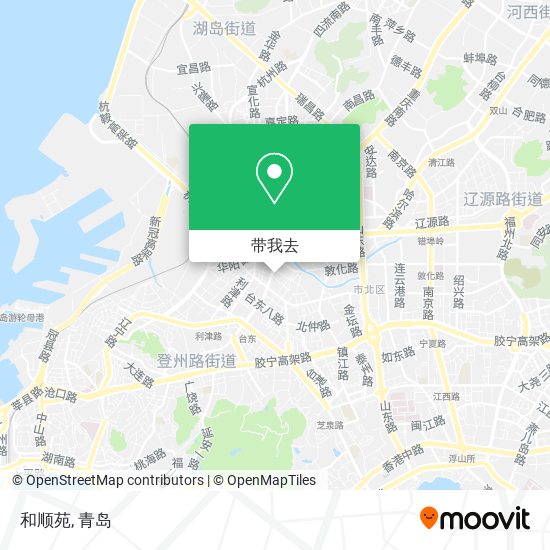 和顺苑地图