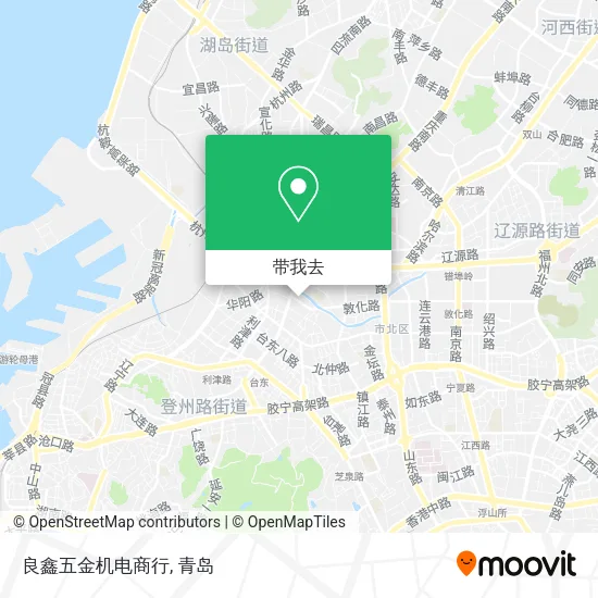 良鑫五金机电商行地图
