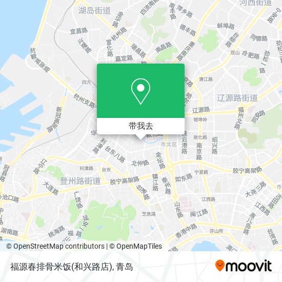 福源春排骨米饭(和兴路店)地图