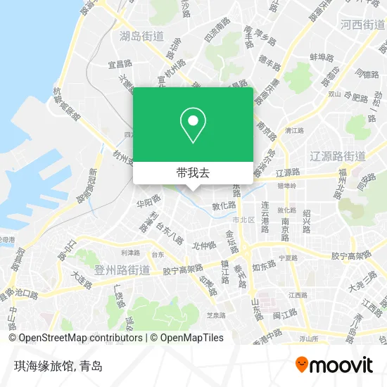 琪海缘旅馆地图