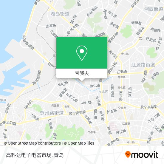 高科达电子电器市场地图