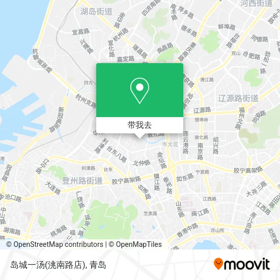 岛城一汤(洮南路店)地图
