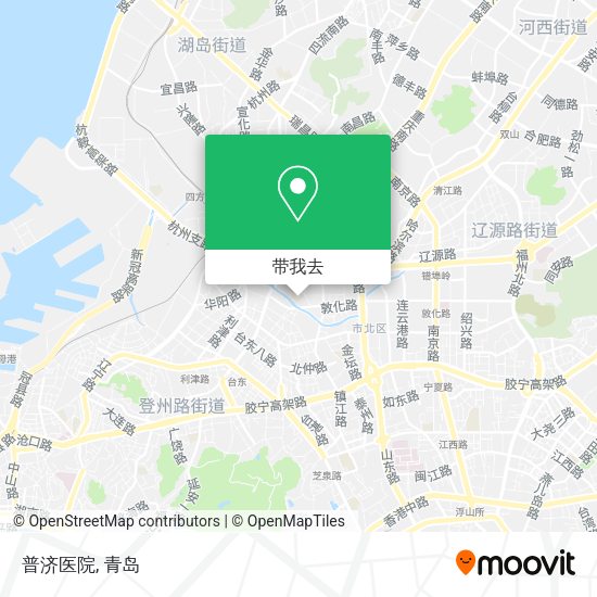 普济医院地图
