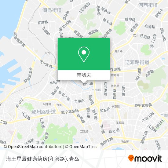 海王星辰健康药房(和兴路)地图