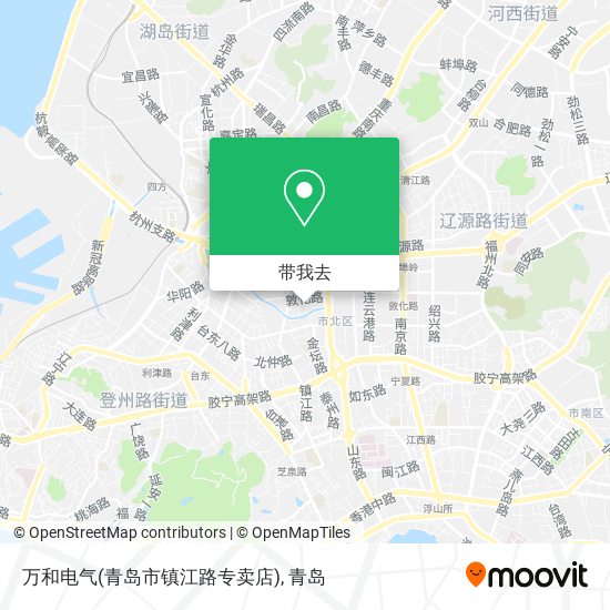 万和电气(青岛市镇江路专卖店)地图