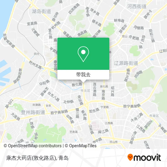 康杰大药店(敦化路店)地图