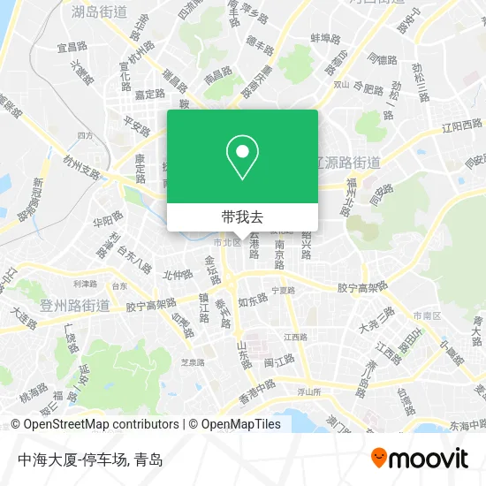 中海大厦-停车场地图