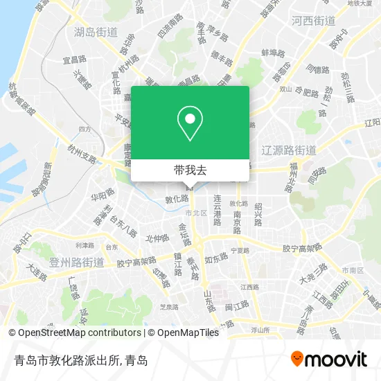 青岛市敦化路派出所地图