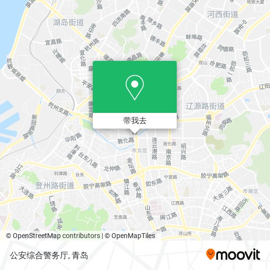 公安综合警务厅地图