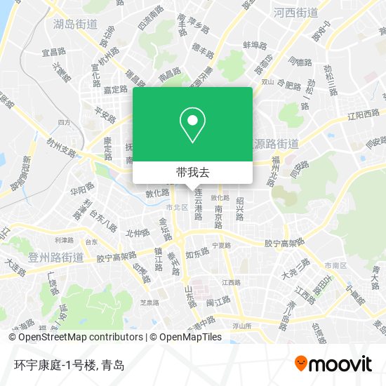 环宇康庭-1号楼地图