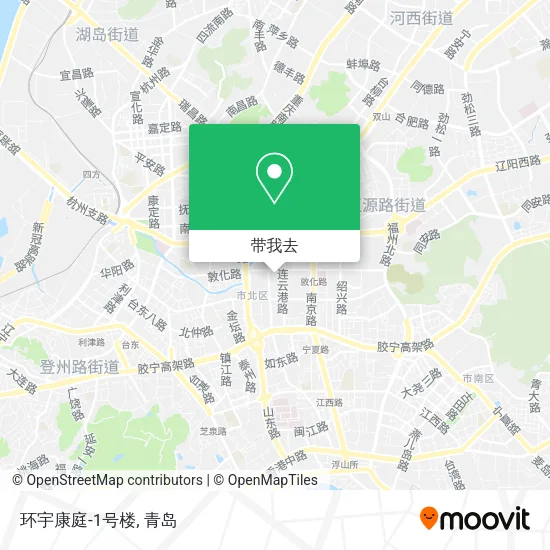环宇康庭-1号楼地图