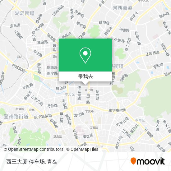西王大厦-停车场地图