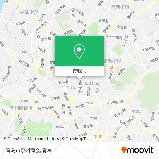 青岛市泉州商会地图