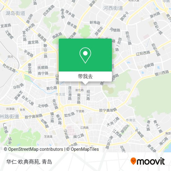 华仁·欧典商苑地图