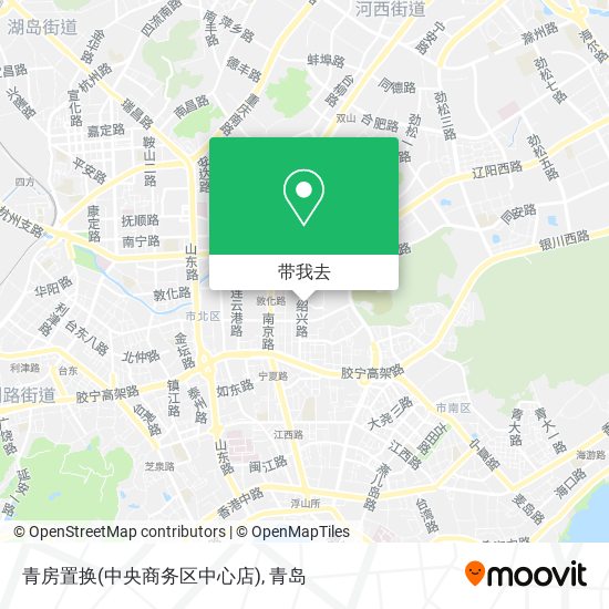 青房置换(中央商务区中心店)地图