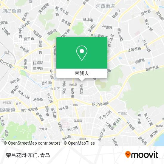 荣昌花园-东门地图