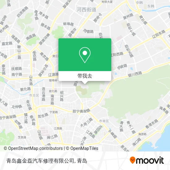 青岛鑫金磊汽车修理有限公司地图